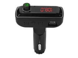 Adaptador Transmisor Fm Para Coche, Cargador Usb Bt 5.0, 5v 3.1a, Luz Ambiental, Llamadas Manos Libres F12