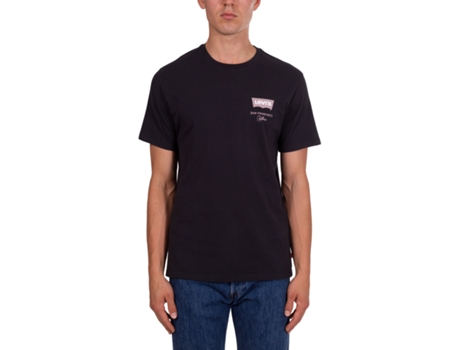Camiseta de Hombre LEVIS Negro (XS)