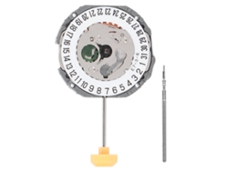 Reloj De Negocios De Cuarzo Con Escamas De Diamantes De Imitación, Correa De Cuero Sintético Negro T227-a (negro, S)