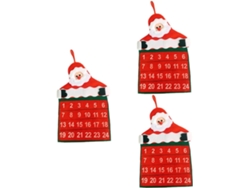 Calendario De Adviento De Tela, Cuenta Regresiva, Decoraciones Navideñas, Día Del Padre, Familia