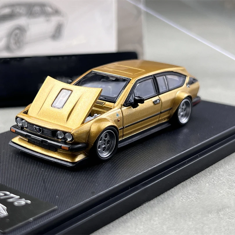 (oro) Modelos De Coches De Aleación A Escala 1:64 Y Modelos De Coches De Juguete