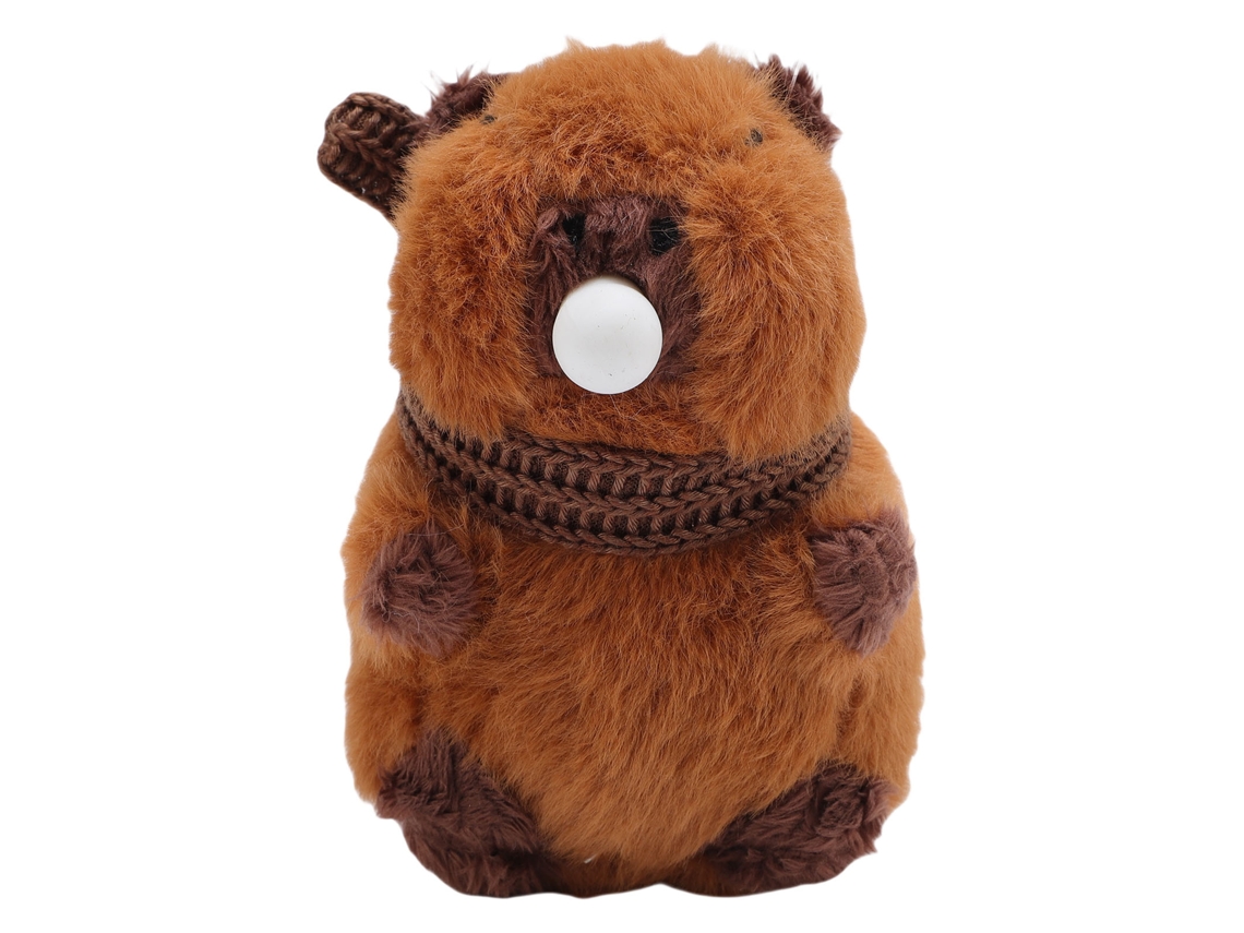 Mali pingente de Pelúcia de Porquinho da índia com Squeaky e Bolhas Charm para Bolsas Kids