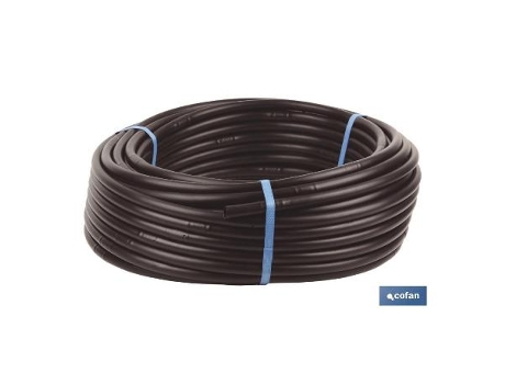 Tubo 100m riego goteo negro (gotero a 0,75m) ø16mm