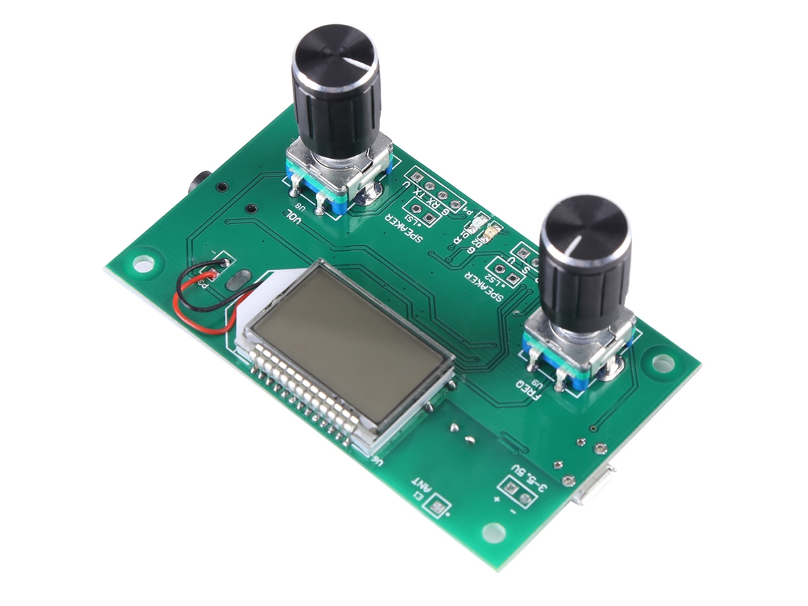 2026-módulo Receptor De Radio Fm Estéreo Digital Lcd Con Dsppll Y Control Serial
