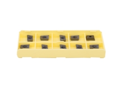 Cuchilla De Corte Cnc Apkt1003pdtr Lf6018 De Carburo Sólido Indexable Para Torneado (10 Unidades)