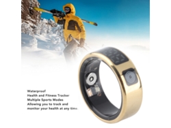 Anillo Inteligente Con Pantalla, Aplicación, Modos Deportivos, Ip68, Acero Inoxidable, 18 Mah Para Ciclismo Y Running.