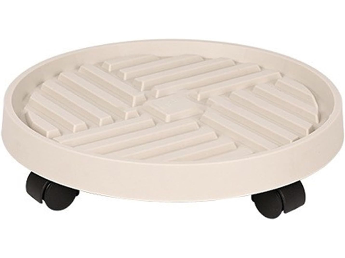 Soporte Para Plantas Con Ruedas Giratorias, Diseño Circular Ventilado, Macetas Portátiles, Movingoor