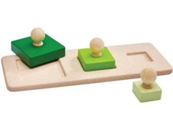 Puzzle PLAN TOYS Cuadrados