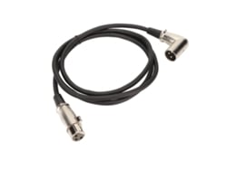 Cable Xlr Macho A Hembra De 1,5 M/4,9 Pies De Pvc Para Micrófono, Mesa De Mezclas, Amplificador E Iluminación De Escenario