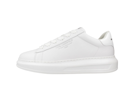 Zapatos Tablet de Hombre KARL LAGERFELD Kapri Mens Python Tecido Blanco (43)