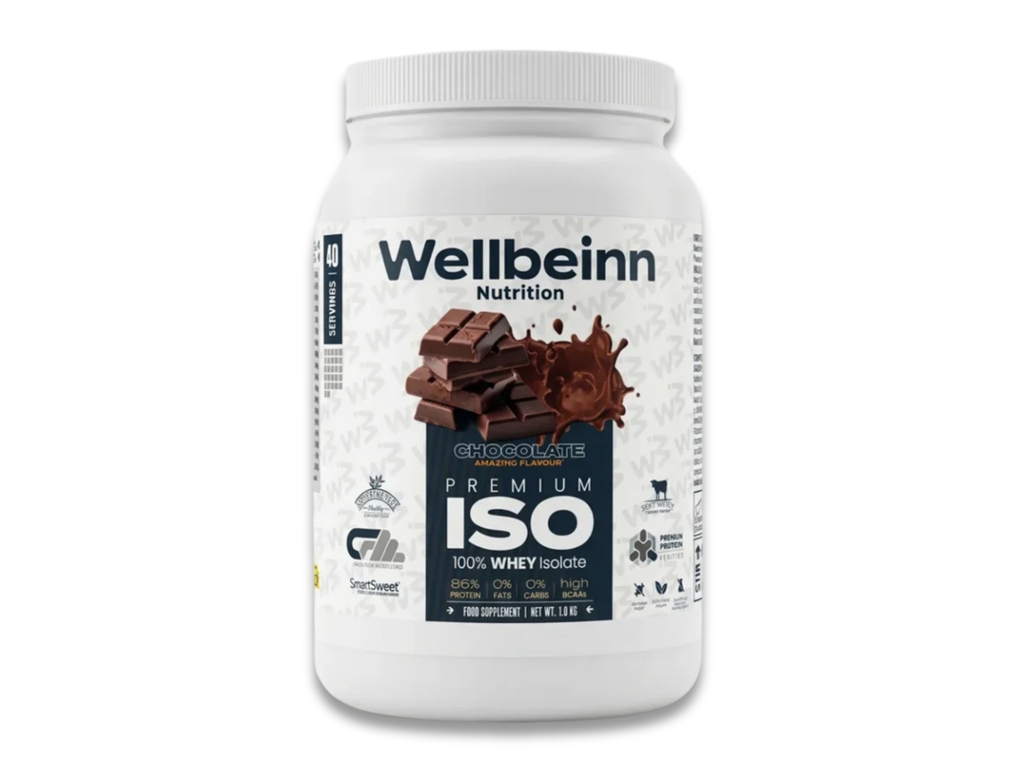 Proteinn By Wellbeinn — 100% Whey Isolate (chocolate / 1kg)