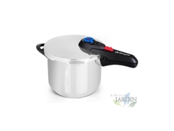 Olla Súper Rápida 8 Litros ORBEGOZO Ø 24Cm Acero Inox 18/10 Apta Para Todo Tipo De Fuegos.