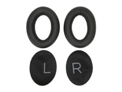 Almohadillas Para Auriculares Quietcomfort45, De Repuesto Suaves, Con Aislamiento De Ruido, Inalámbricas, Negras.