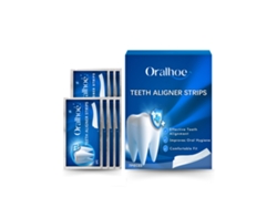 Las tiras blanqueadoras Oralhoe eliminan la placa y las manchas, aclaran los dientes y brindan cuidado bucal y de las encías.