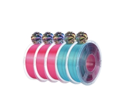 Filamento para impresora 3D, cuatro colores, acabado brillante, PLA P Skfc Mix 10 OEM