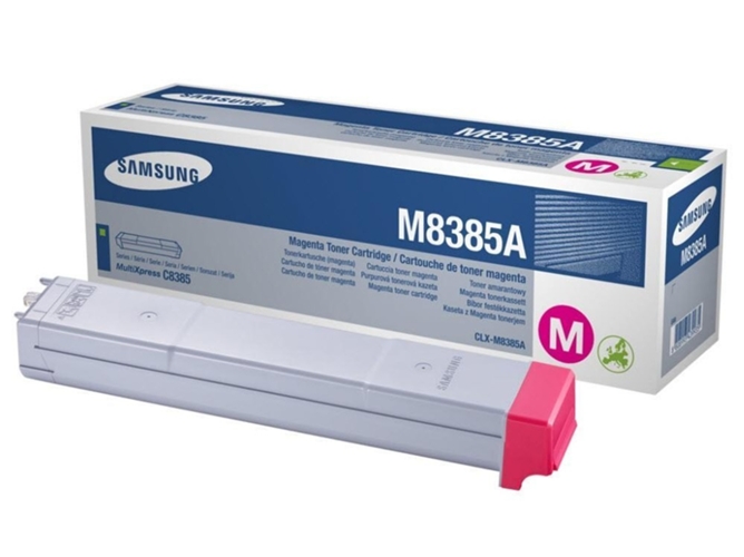 Tóner Magenta Original SAMSUNG CLX-M8385A Magenta 15000 páginas compatible con CLX-8385