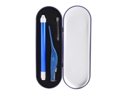 Kit De Limpieza De Oídos Con Luz, Acero Inoxidable Duradero, Para Bebés Y Niños Pequeños, Azul.