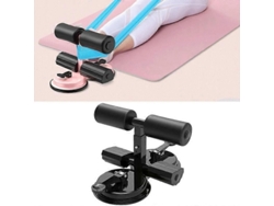 Dispositivo auxiliar para ejercicios abdominales. Especificaciones: Vaso doble de succión negro TAISHENGDA
