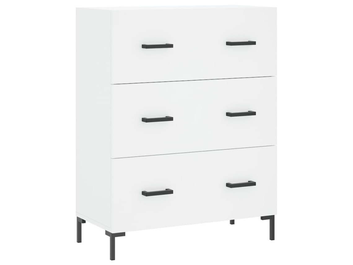 Aparador 69,5x34x90 cm Madera Procesada Blanco MAISON EXCLUSIVE
