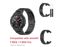 Cinto De Relógio De Aço Inoxidável Compatível Com Huami Amazfit T-rex T-rex Pro Bracelete De Substituição