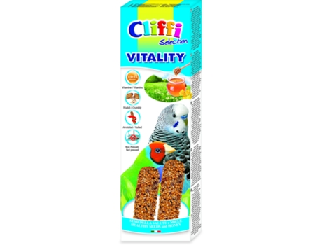 Alimentación para Loros CLIFFI Snack Vitality con Mel (600 g)