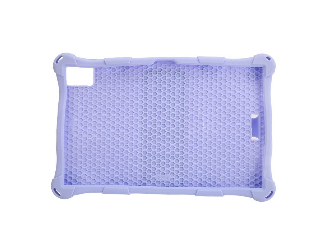 Capa De Silicone Para Tablet 10.4 Polegadas Teclast T40 Pro T40 Plus Com Suporte Anti-choque Roxa