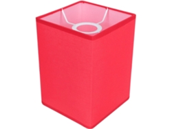 Cubierta Decorativa Cuadrada Para Lámpara De Mesita De Noche E27 En Tela Natural, Con Clip Para Colgar, Para El Hogar.