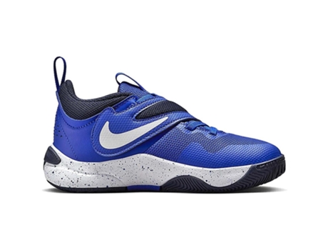 Zapatillas de Niños para Baloncesto NIKE Team Hustle Azul (32)