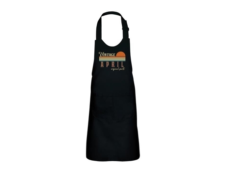 Delantal infantil 2 bolsillos de cocina noir vintage origi