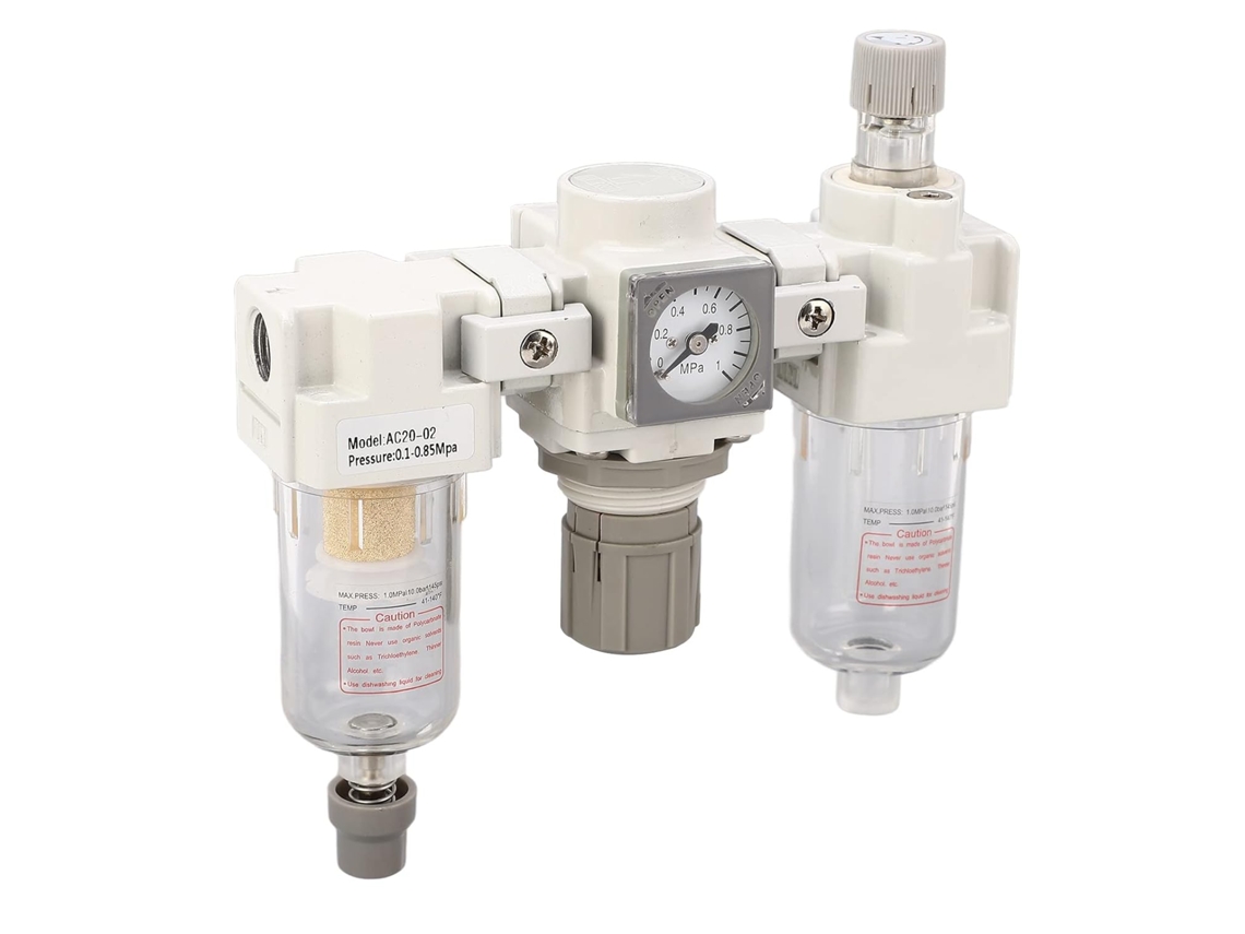 Separador De Compresor - Filtro De Aire De Alta Eficiencia - Rosca Transparente G1/4" Para Uso Industrial