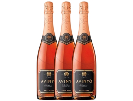 Espumante AVINYO CAVES Avinyo Caves Sublim Rose Pinot Negro Brut Cava Reserva (0.75 L - 3 unidades)
