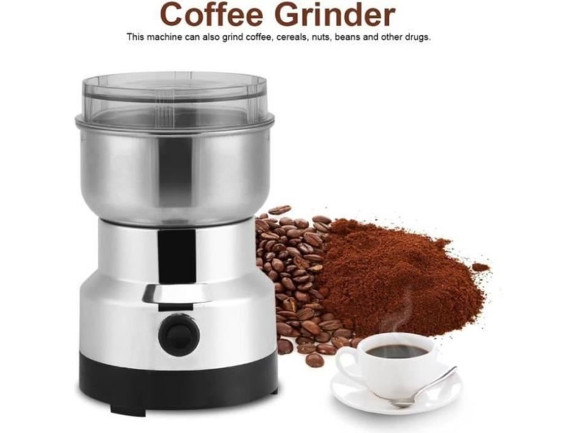 Molinillo de café eléctrico de acero inoxidable de 220 V YWEI fresadora de granos de café
