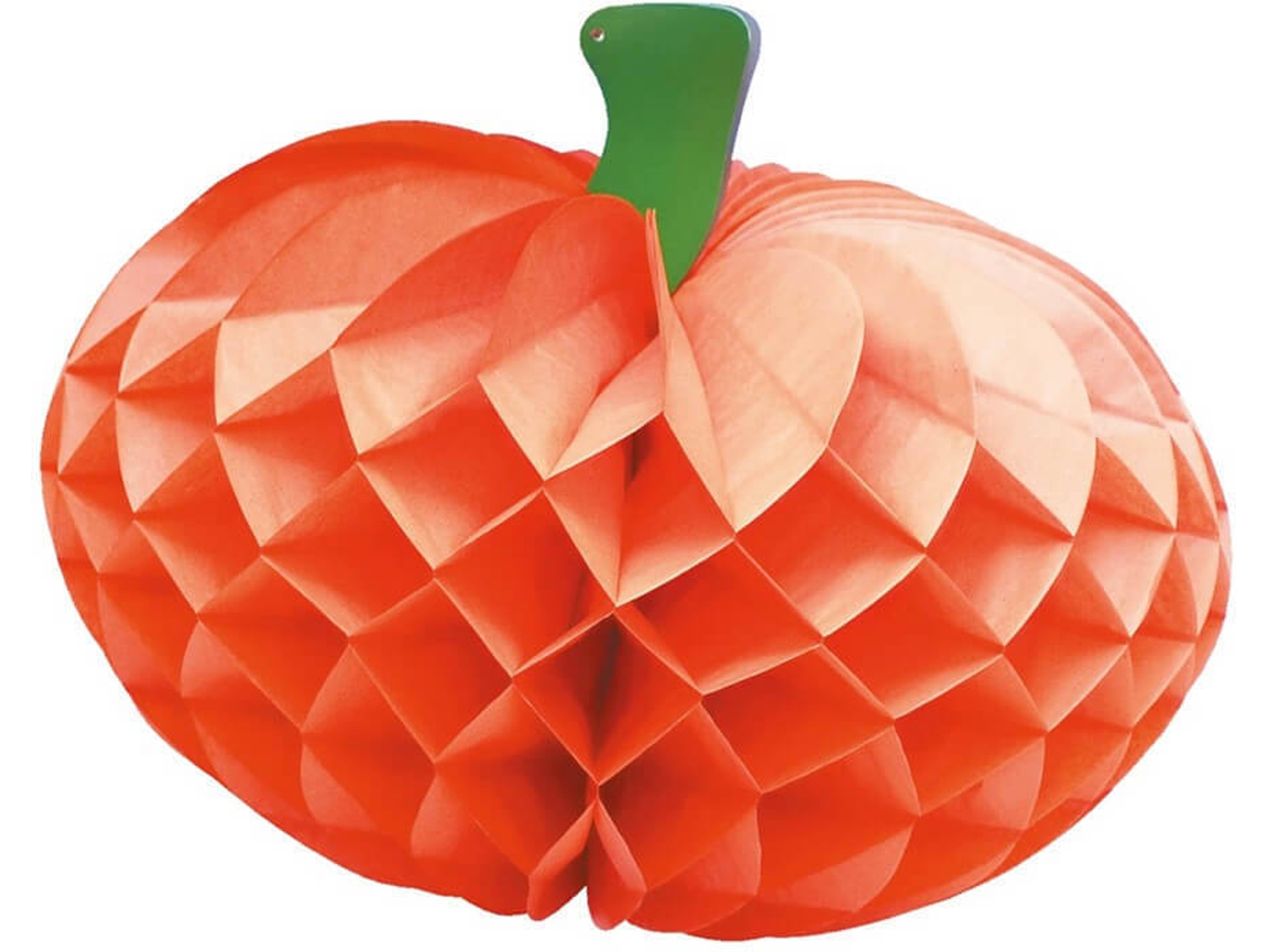 Decoraciones de Halloween DISFRAZZES Calabaza de Papel Nido Abeja (30 cm)
