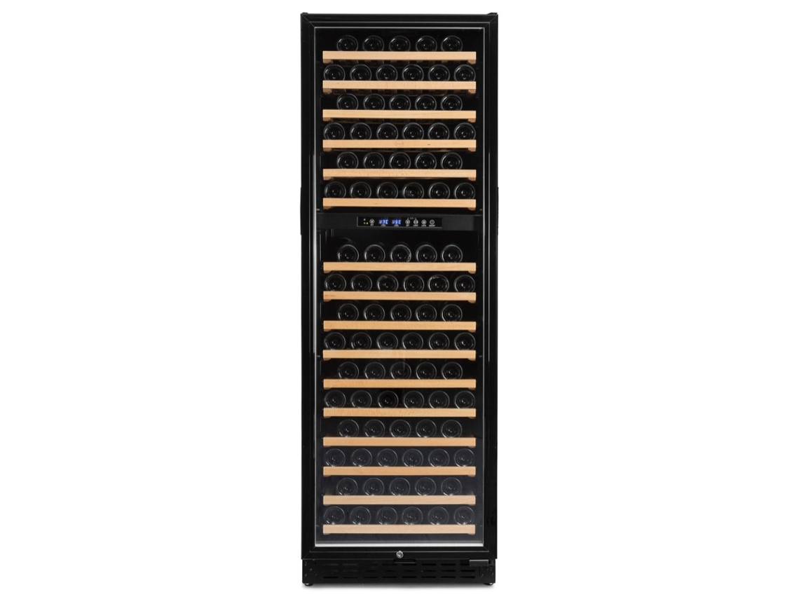 Vinoteca VINOBOX 168 GC 2T (166 Botellas - Negro)