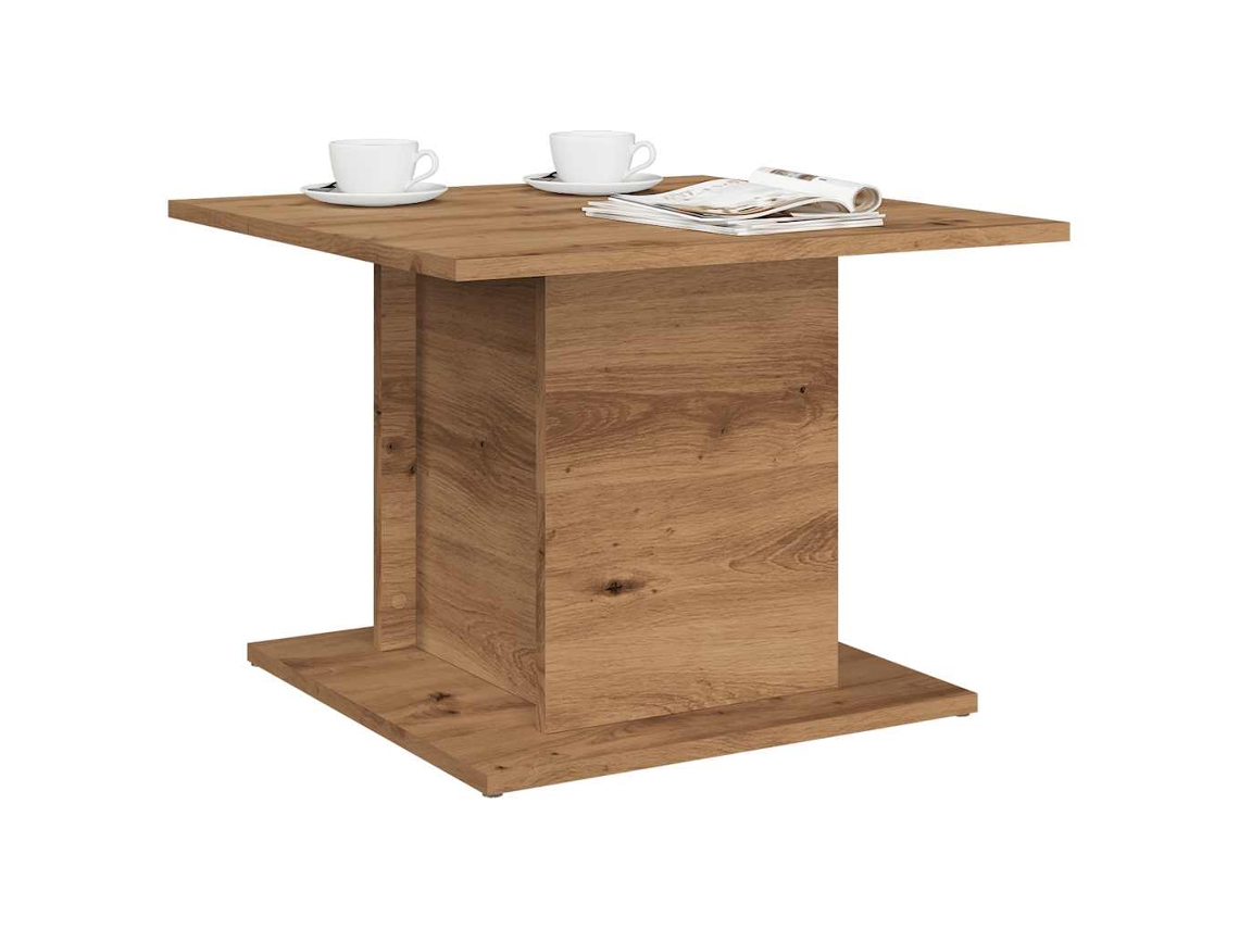 Mesa de centro HARLANV1 con derivados de madera (55,5 x 55,5 x 40 cm)