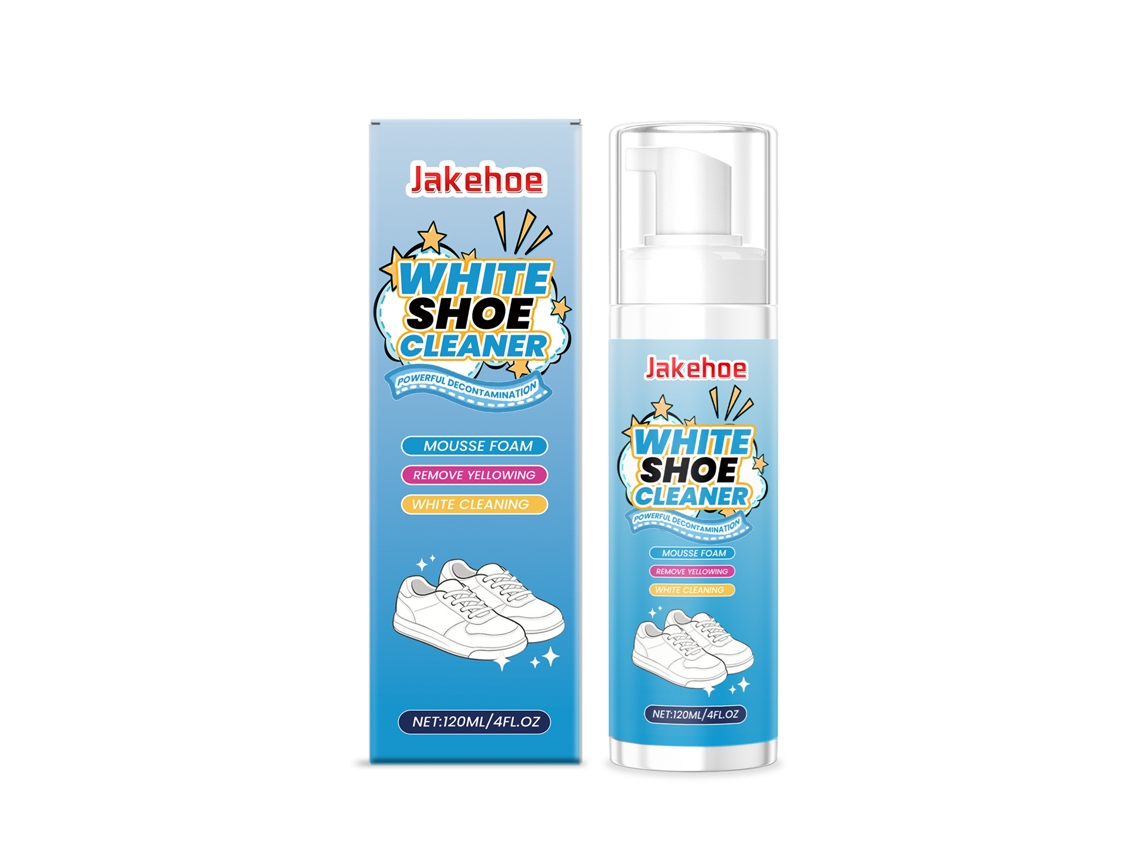 Limpiador de zapatos blanco