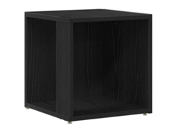 Maison Exclusive - Estanterías De Esquina Roble Negro 33 X 33 X 34,5 Cm
