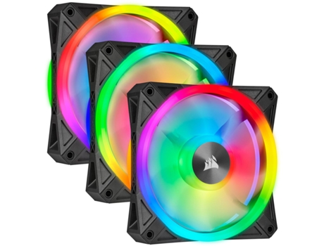 Ventilador Corsair Caja Adicional 12X12 Ql120 Rgb Pack 3 Uds Nodo Iluminacion