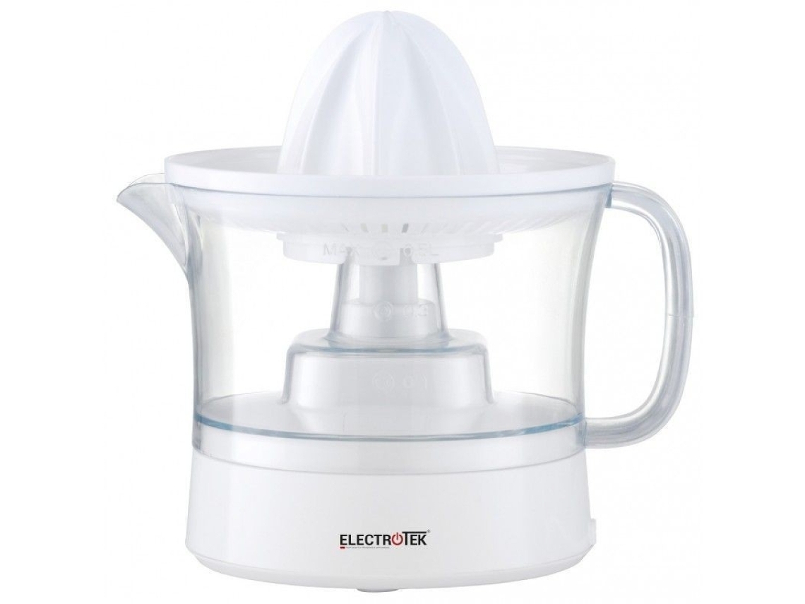 Exprimidor Eléctrico 25W con Jarra de 0.5L Disfruta de Jugos Frescos en Casa Prepara deliciosos jugos con este exprimidor eléctrico de 25W y jarra de THULOS