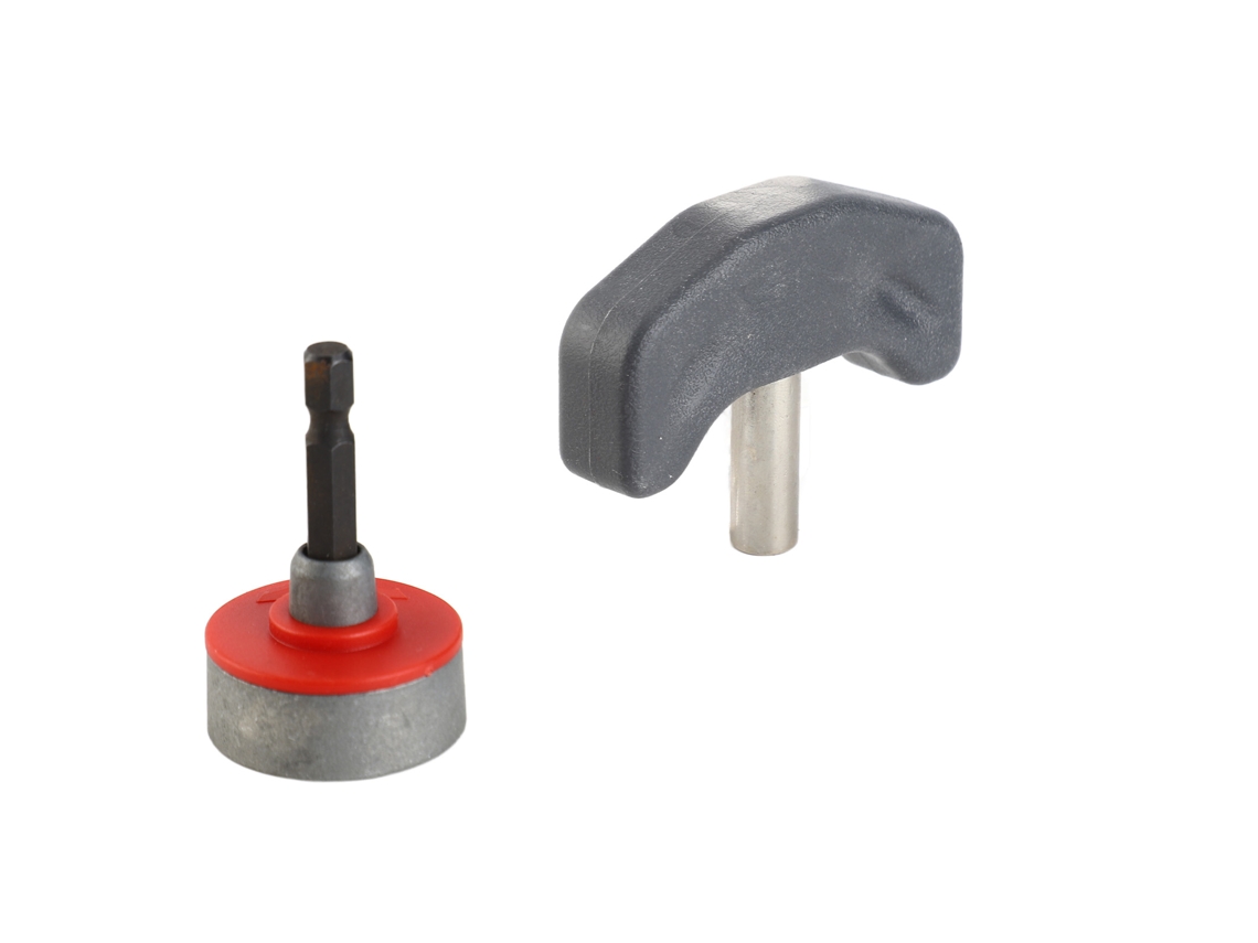 2 Llaves En T De 6,35 Mm Con Base, Accesorio Para Instalación De Muebles