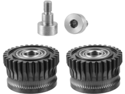 Engranaje De Extrusora De Acero Endurecido Para K1/k1c/ender3 V3 Con Doble Recubrimiento