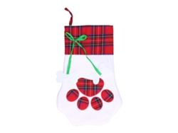 Kkpm-media Seda Navidad con Estampado de Dibujos Animados, Adorno para Árbol de Navidad, Tacones con Colgante Rojo para Regalos Festivos