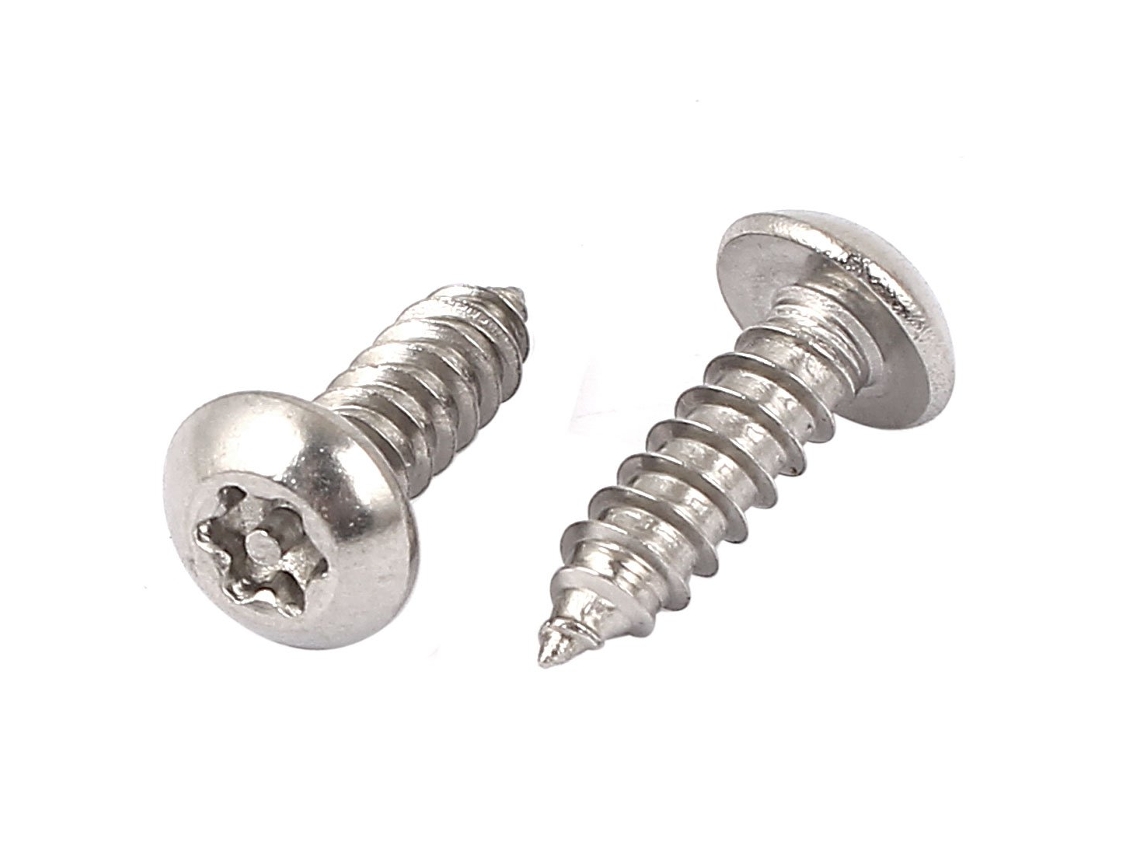 Mm Tornillos Autorroscantes Cabeza Torx Redonda 4,8 X 16 Rosca N.° 10, 2