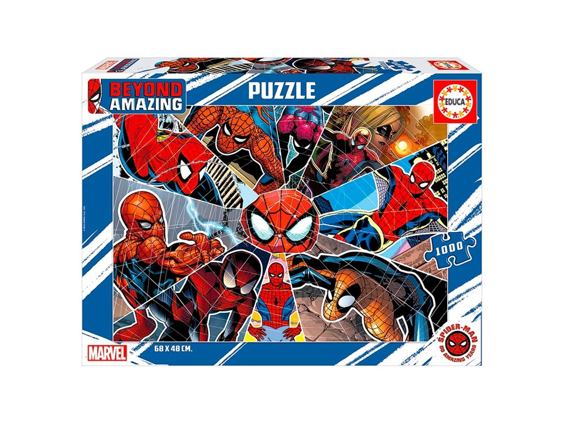 Rompecabezas 1000P Spider-Man Más allá de lo asombroso