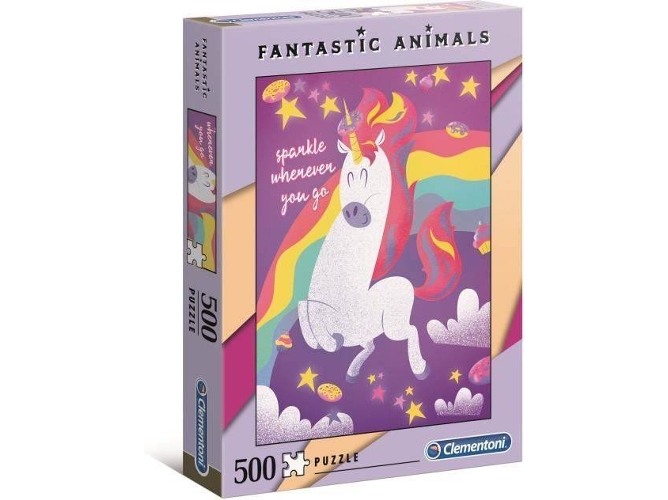 Puzzle CLEMENTONI Unicórnio (500 Piezas)