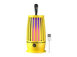 Lámpara Matamoscas Eléctrica Usb Con Luz Nocturna Blanca Cálida Y Trampa Para Insectos