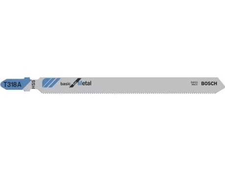 Hoja de Sierra de Calar BOSCH T 318 A Basic para Metal