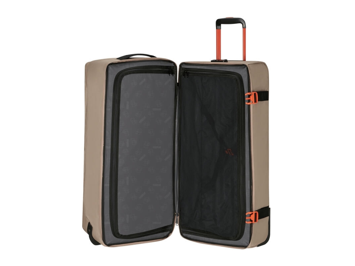 Bolsa de viaje American Tourister Urban Track beige/naranja, 78,5
