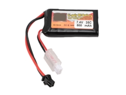 Batería Profesional Para Drones Rc De 7,4 V 2s 500 Mah 35c Para Helicópteros, Aviones, Barcos Y Modelos Aeronáuticos Sm 2p