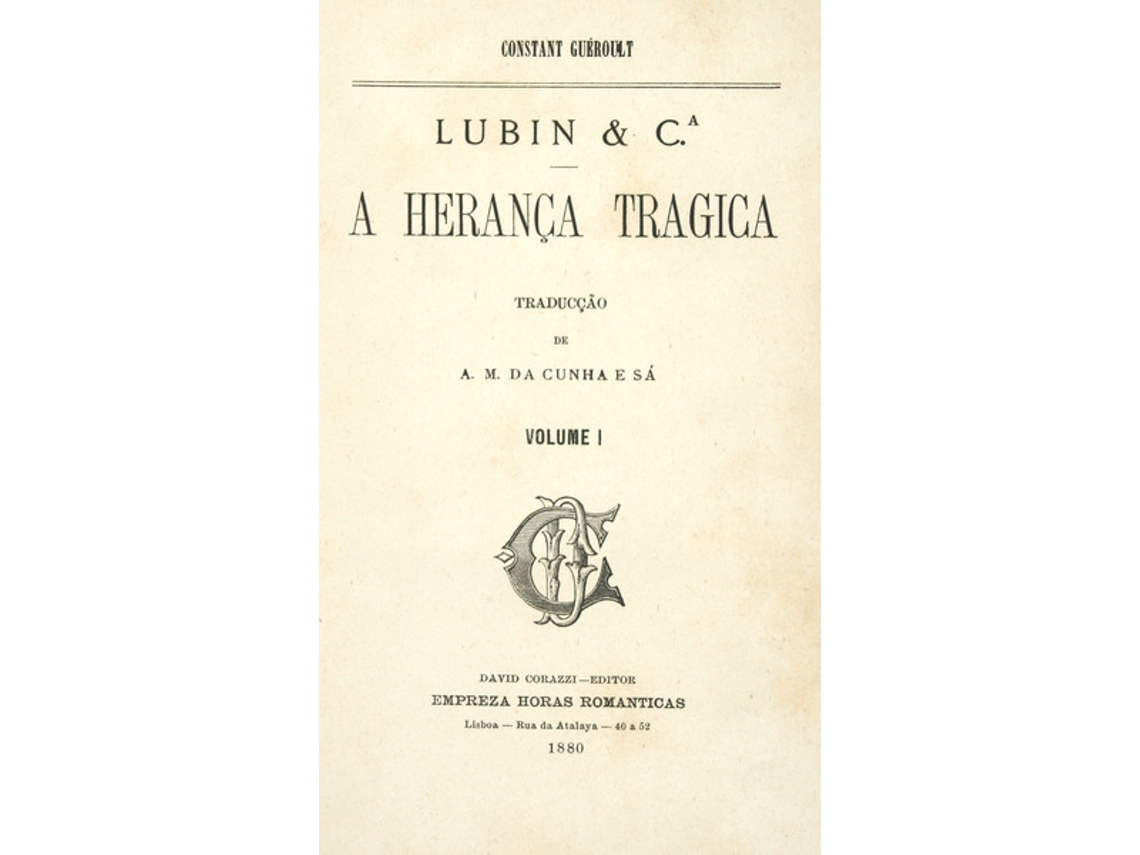 Libro A Herança Tragica. (Portugués)